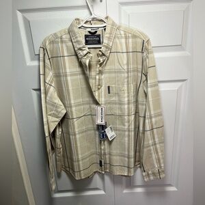 Rough Stock Plaid Men's Casual Button Down Shirt
